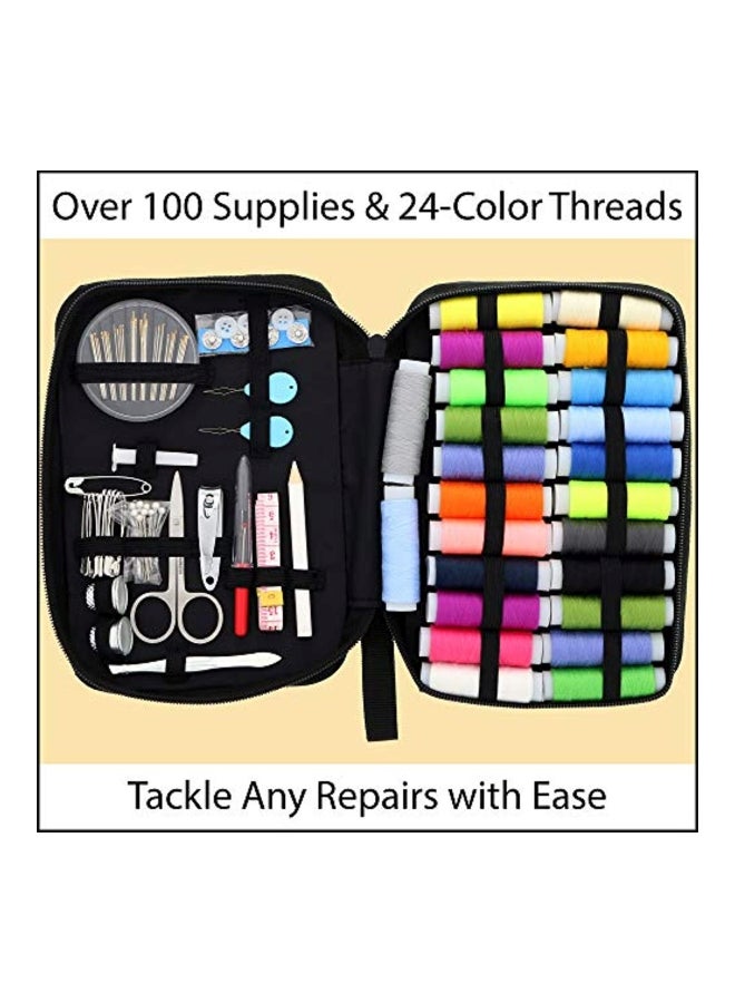 VelloStar Premium Travel Sewing Repair Kit Multicolour 8 x 5.5 x 1.2inch - Image 2