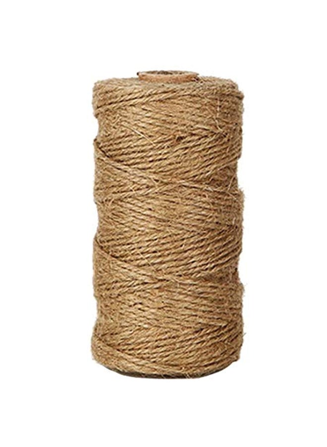 Awefrank Natural Jute Twine Brown 328feet  - Image 1