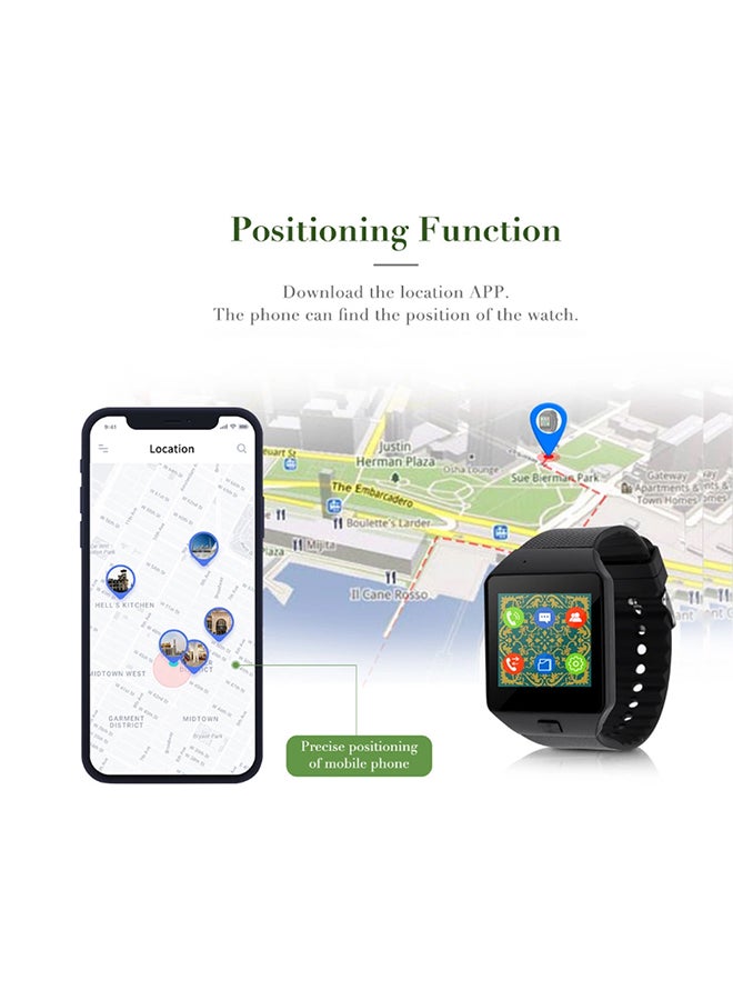 Generic - Multi-Functional Pilgrimage Smartwatch With Direction Black - Image 1