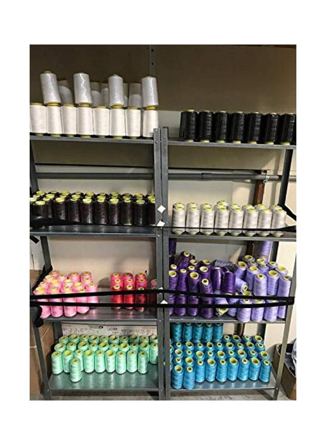 IZO Home Goods 4-Pack Sewing Thread Set Black 6000yard - Image 3