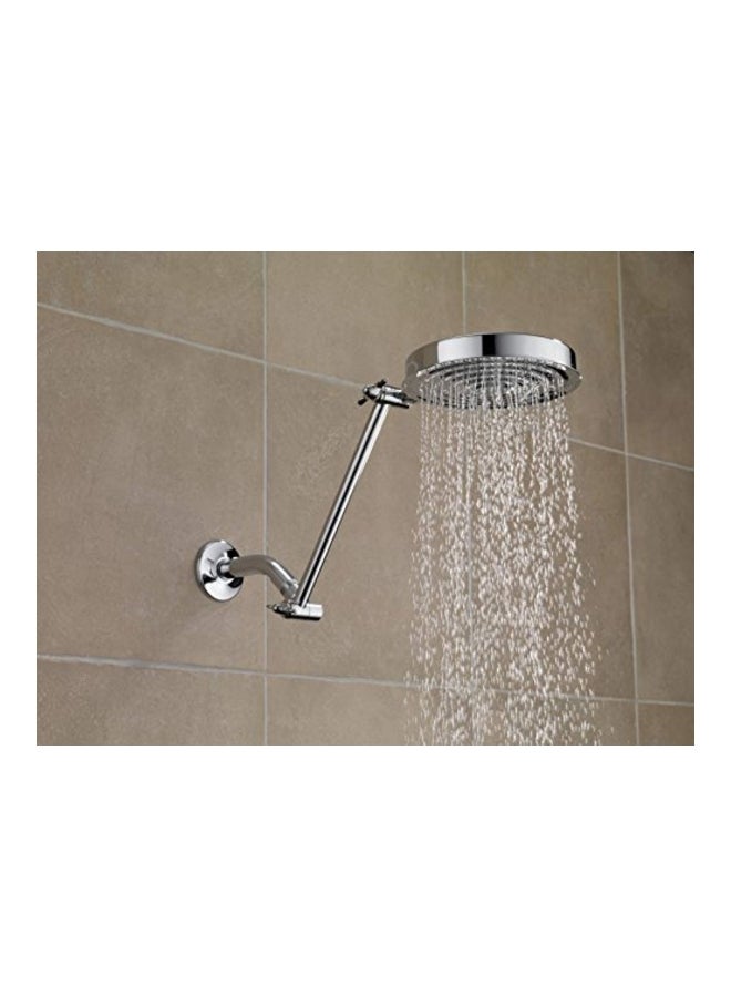 DELTA FAUCET Adjustable Shower Arm Silver 10.5 x 3 x 1.5inch - Image 2