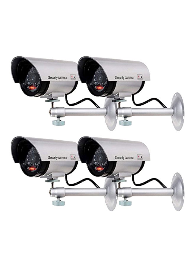 WALI 4-Piece Dummy CCTV Bullet Camera - Image 1