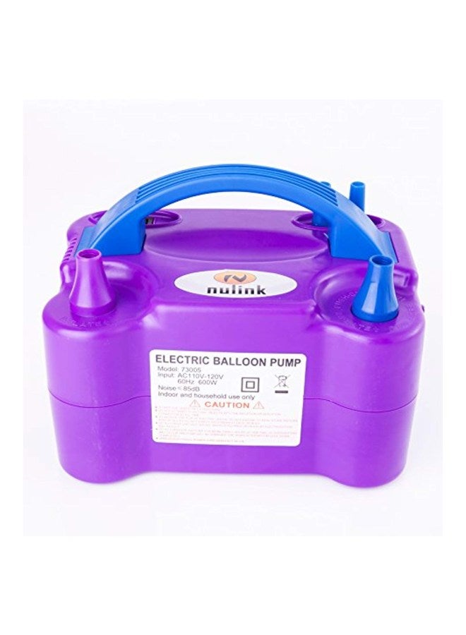 NuLink Electric Balloon Pump Purple/Blue - Image 2