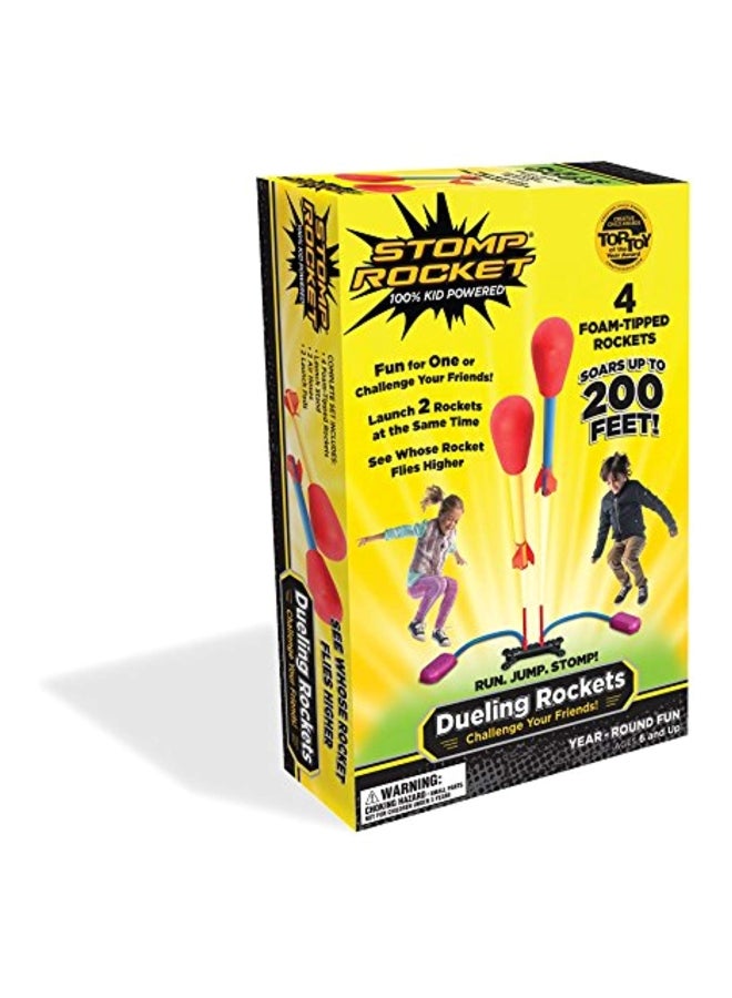 Stomp Rocket 4-Piece Dueling Rockets 20888 - Image 2