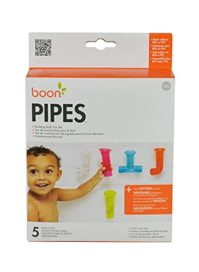 5-Piece Building Bath Pipes Toy Set B11088