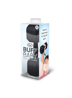Fred & Friends Buff Baby Dumbbell Baby Rattle 5151856  - Image 3