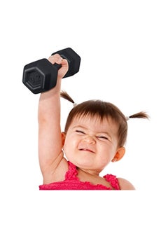 Fred & Friends Buff Baby Dumbbell Baby Rattle 5151856  - Image 2