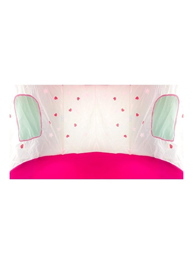 FoxPrint Princess Castle Play Tent with Glow Star - Image 3