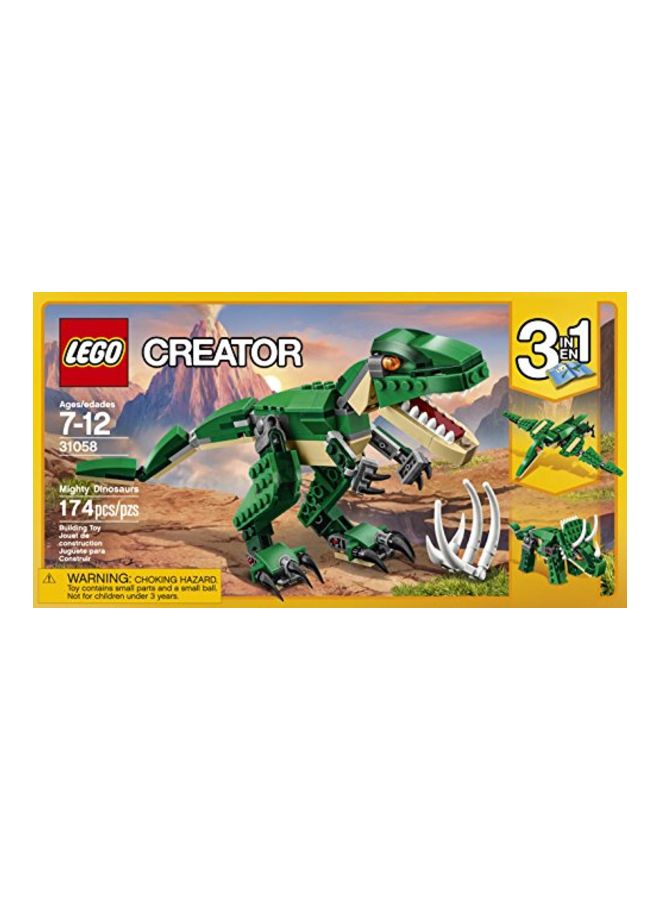 LEGO - 31058 174-Piece Creator Mighty Dinosaurs 31058 7+ Years - Image 1