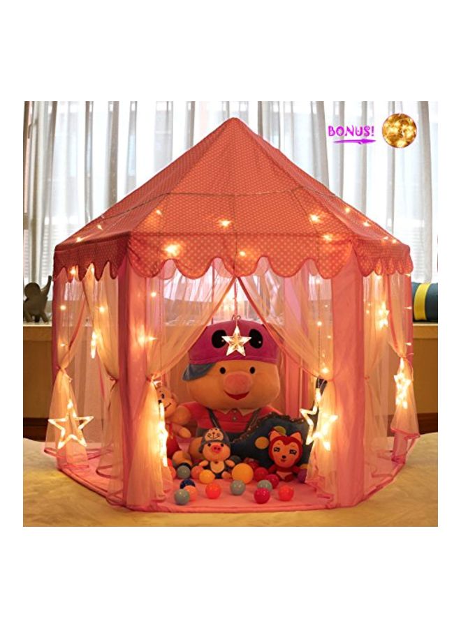 Monobeach Princess Tent Play House With Star Light - Image 2