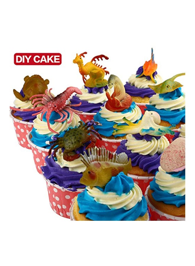 Funcorn Toys - 52-Piece Ocean Sea Animal Figures 2inch - Image 1