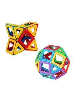 DreambuilderToy 40-Piece Magnetic Tiles Building Blocks Toy 40  - Image 3