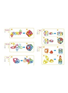 DreambuilderToy 40-Piece Magnetic Tiles Building Blocks Toy 40  - Image 5