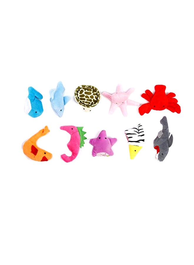 Oiuros 20-Piece Finger Puppet Stuffed Toy - Image 1