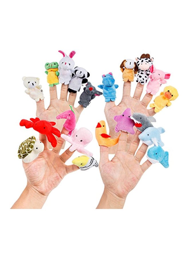 Oiuros 20-Piece Finger Puppet Stuffed Toy - Image 2