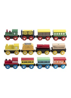 12-Piece Wooden Magnetic Train Toy Set SG+B077H8K5D1+US - v1557478660/N25348463A_6