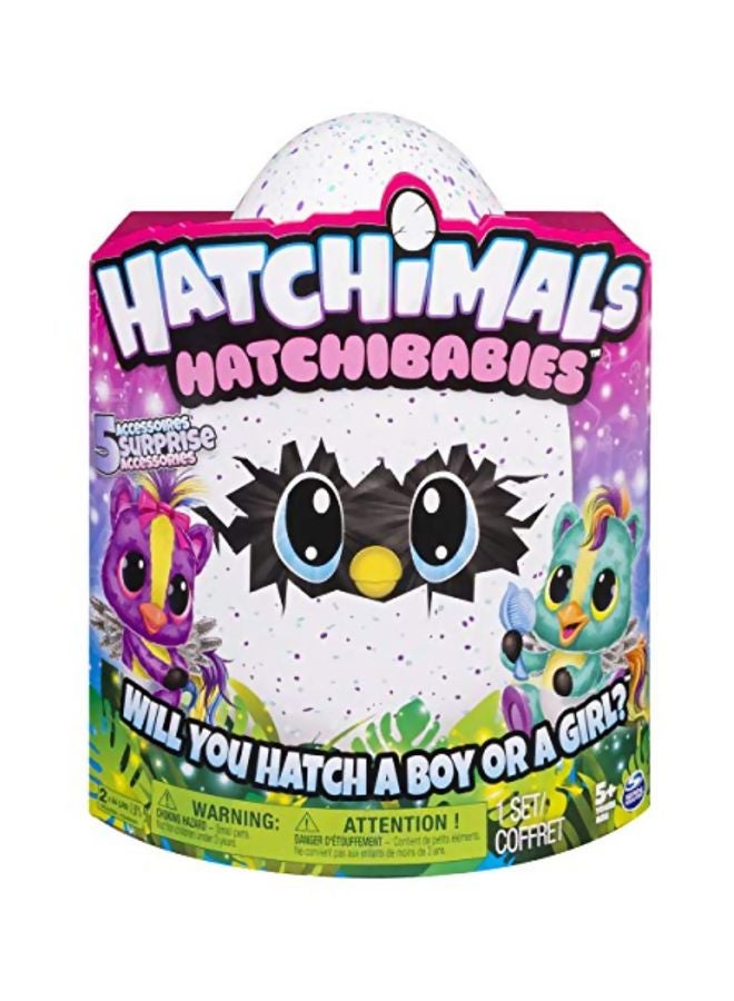 HATCHIMALS - Hatchibabies Ponette Hatching Egg With Interactive Toy Set - Image 1