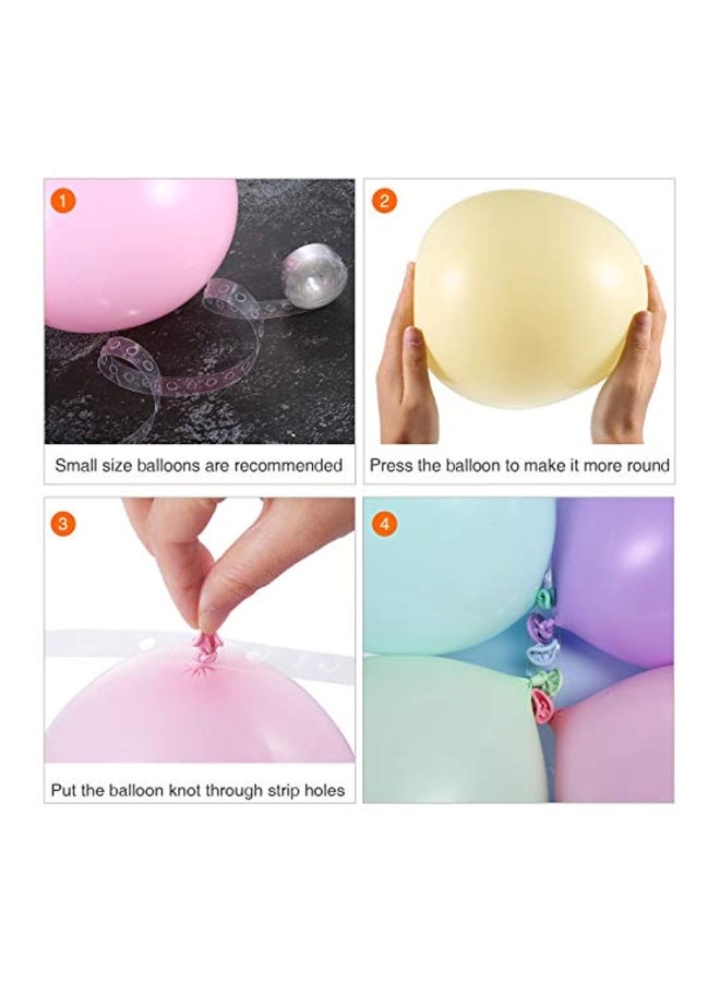 Tatuo 4- Piece Balloon Arch Garland Decorating Strip Dot Kit For Balloon Decoration  - Image 4