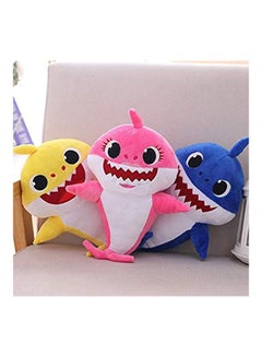 Soft Plush Singing Lighting Authentic Detailing Lightweight Baby Shark Toy 14x18x24.1cm - v1557478883/N25348728A_7