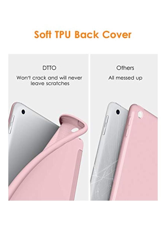 دتو غطاء حماية واقِ لأجهزة أبل آي باد من الجيل الخامس قياس 9.7 بوصة ذهبي وردي - Image 3