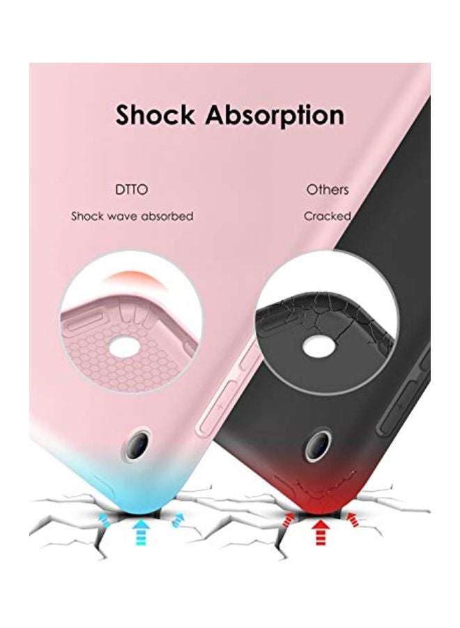 دتو غطاء حماية واقِ لأجهزة أبل آي باد من الجيل الخامس قياس 9.7 بوصة ذهبي وردي - Image 4