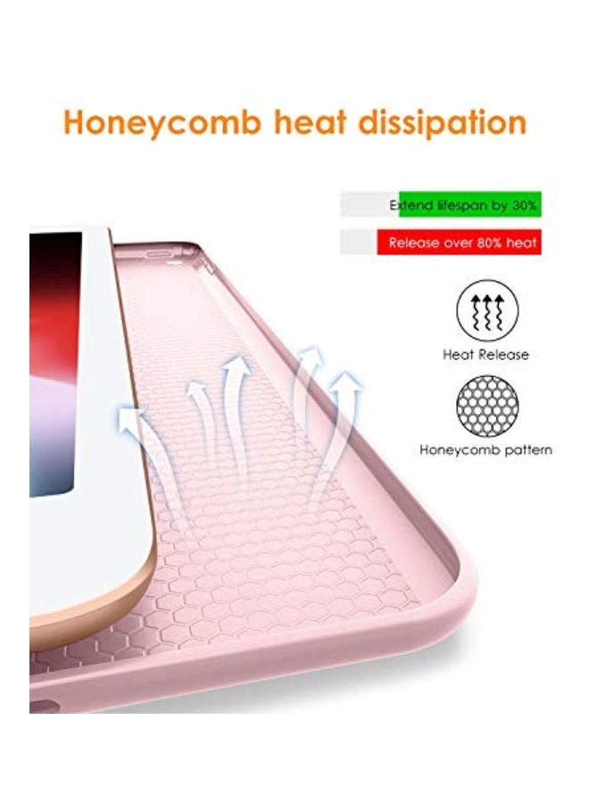 دتو غطاء حماية واقِ لأجهزة أبل آي باد من الجيل الخامس قياس 9.7 بوصة ذهبي وردي - Image 5