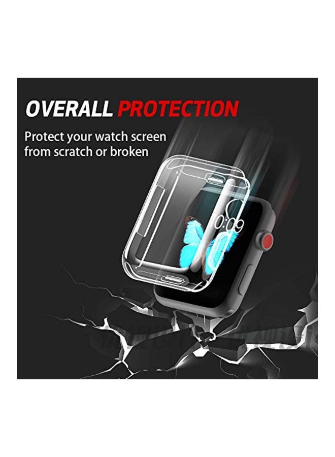 Smiling 2-Piece HD Clarity Screen Protector For Apple Watch Series 4 40mm Clear - Image 2