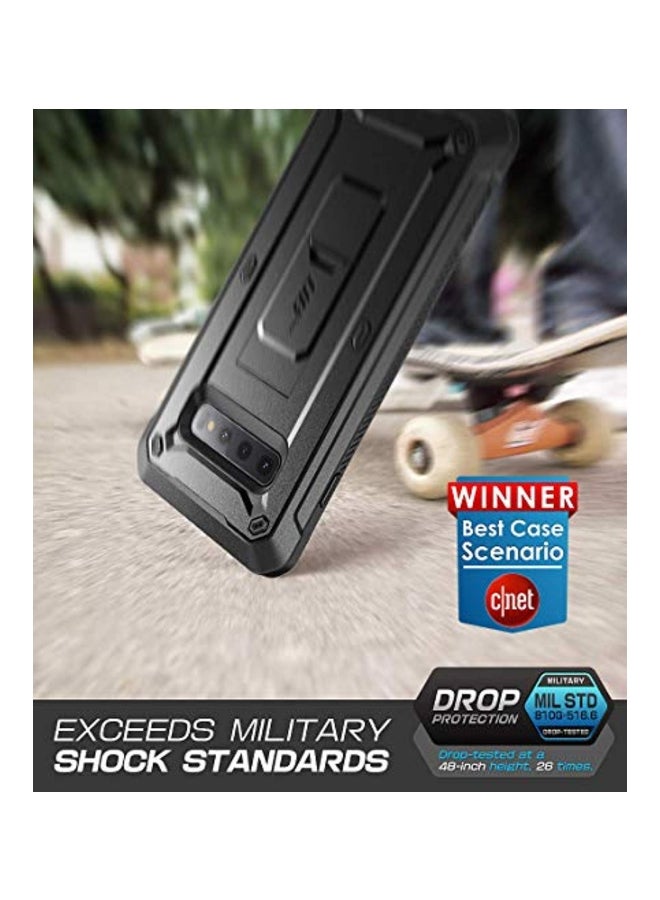 SupCase Protective Case For Samsung Galaxy S10+ Black - Image 4