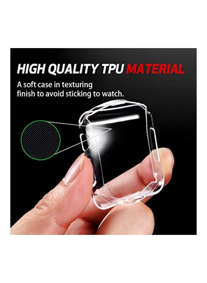 Smiling - 2-Piece Screen Protector For Apple Watch Series 4 44mm Clear - Image 1