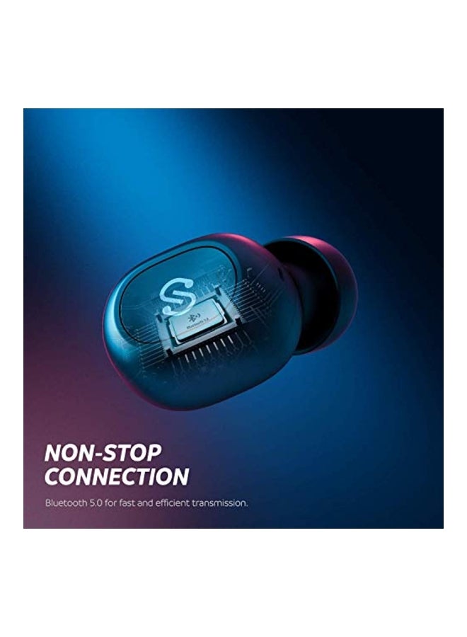 SoundPEATS In-Ear Wireless Earbuds With Mic Black  - Image 4