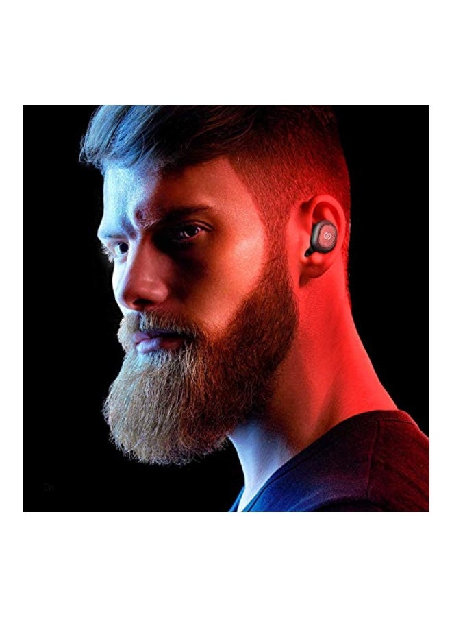 SoundPEATS In-Ear Wireless Earbuds With Mic Black  - Image 2
