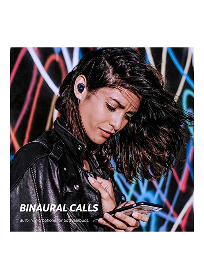 SoundPEATS In-Ear Wireless Earbuds With Mic Black  - Image 3