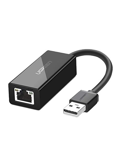 محول شبكة USB 2.0 إلى 10 100 RJ45 Ethernet Lan سلكي متوافق مع Switch Wii Wii U Macbook Chromebook Windows 11 10 8.1 Mac OS 10.13 Surface Pro