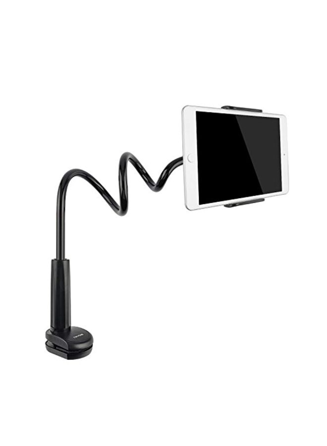 Tryone Gooseneck Rotating Flexible Arm Mount Holder For Tablet 10.5-Inch Black