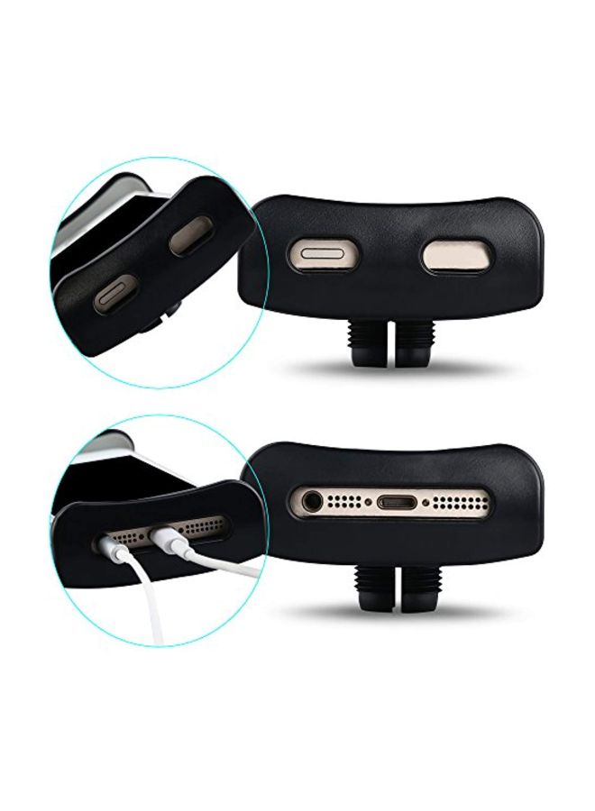 Tryone - Gooseneck Rotating Flexible Arm Mount Holder For Tablet 10.5-Inch Black - Image 1