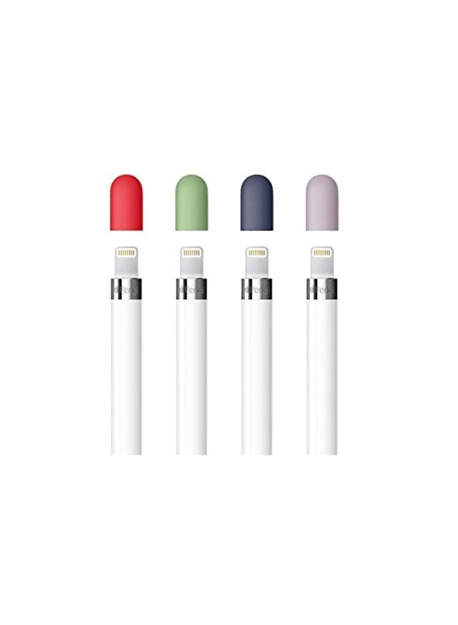 FRTMA 4-Piece Replacement Stylus Pencil Cap Multicolour  - Image 1