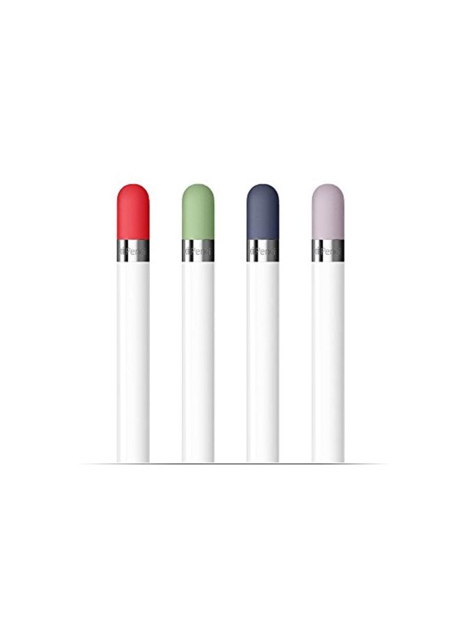 FRTMA 4-Piece Replacement Stylus Pencil Cap Multicolour  - Image 2