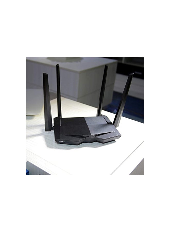 Tenda Dual Band Smart Wi-Fi Router Black  - Image 4