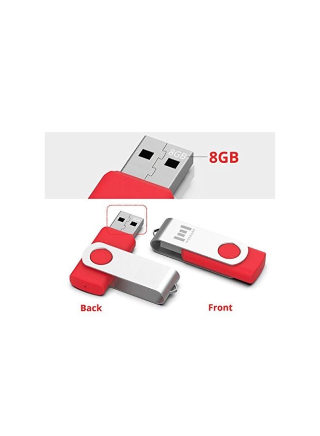 موس دارت 5 قطع فلاش درايف بمنفذ USB 8 GB - Image 2