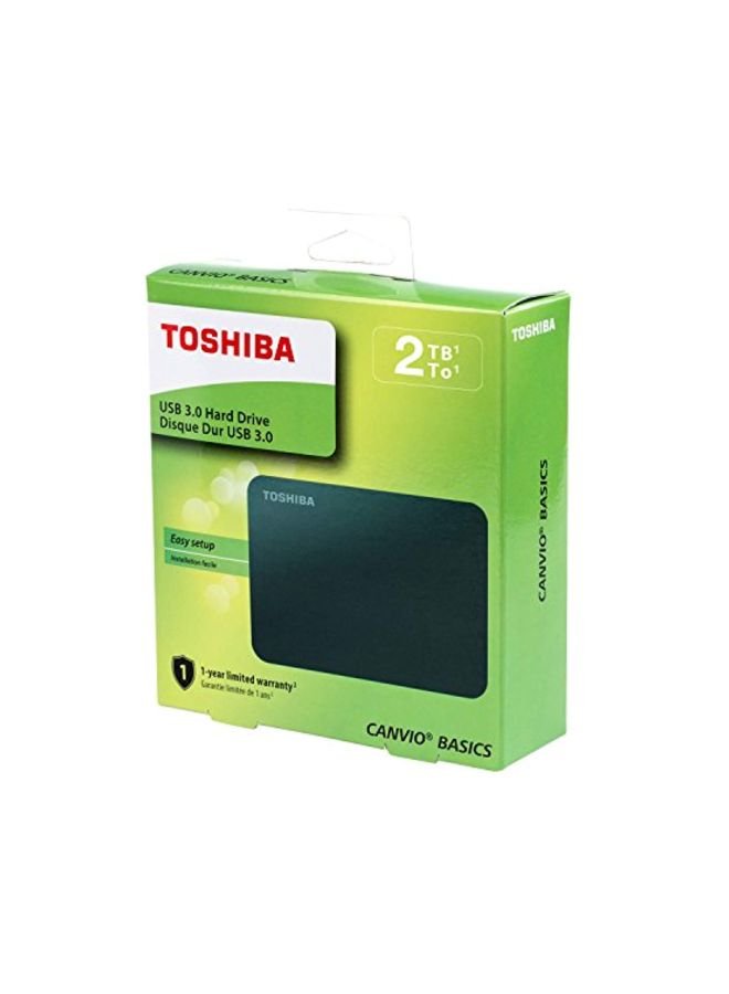 Toshiba - Canvio Basics External Portable Hard Drive 2.0 TB - Image 1