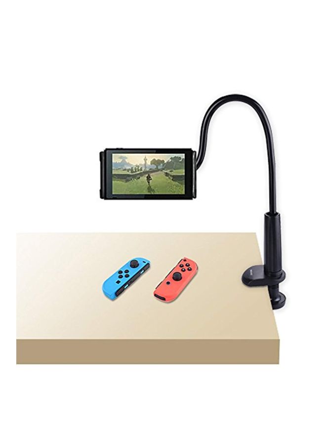 Tryone - Gooseneck Rotating Flexible Arm Mount Holder For Tablet 10.5-Inch Black - Image 1