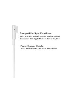 RAYI Replacement Lightning Charger For Apple MacBook Pro White  - Image 5