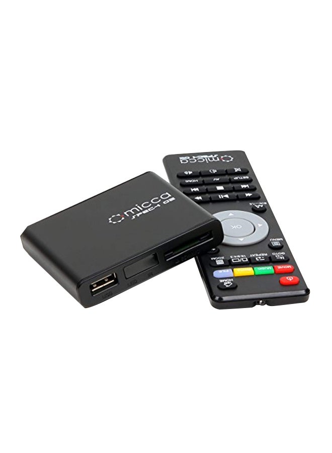 ميكا مشغل وسائط رقمي محمول وكامل الوضوح Speck أسود - Image 1