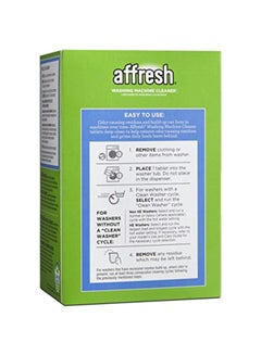 Affresh 6-Piece Washer Machine Cleaner White  - Image 2