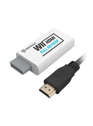 Wii To HDMI Converter With Adapter White/Black - v1557479530/N25353158A_1