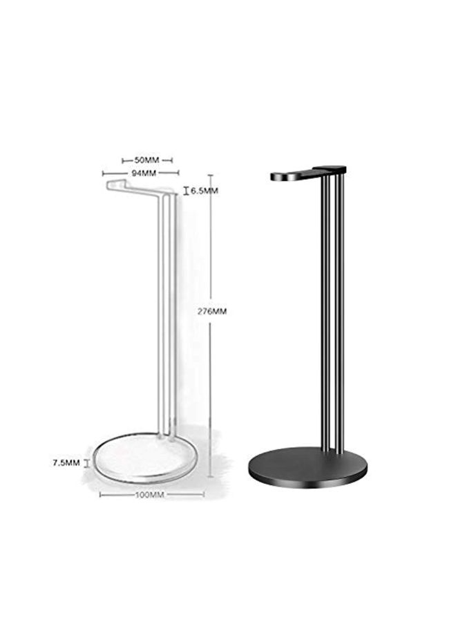 Headphone Stand Holder Black