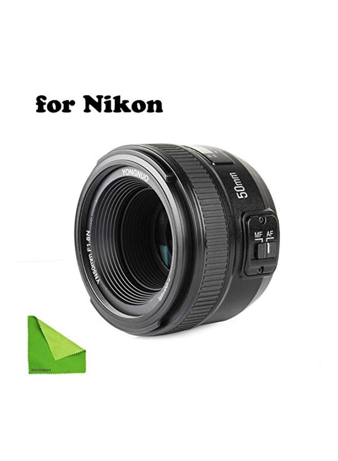 Eachshot YN EF 50mm f/1.8 AF Lens For Nikon Cameras Black  - Image 3