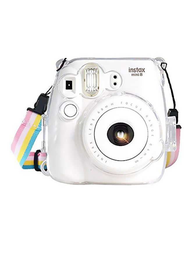 CAMSIR - Crystal Camera Case For Fujifilm Instax Mini 8/Mini 8+/Mini 9 Clear - Image 1