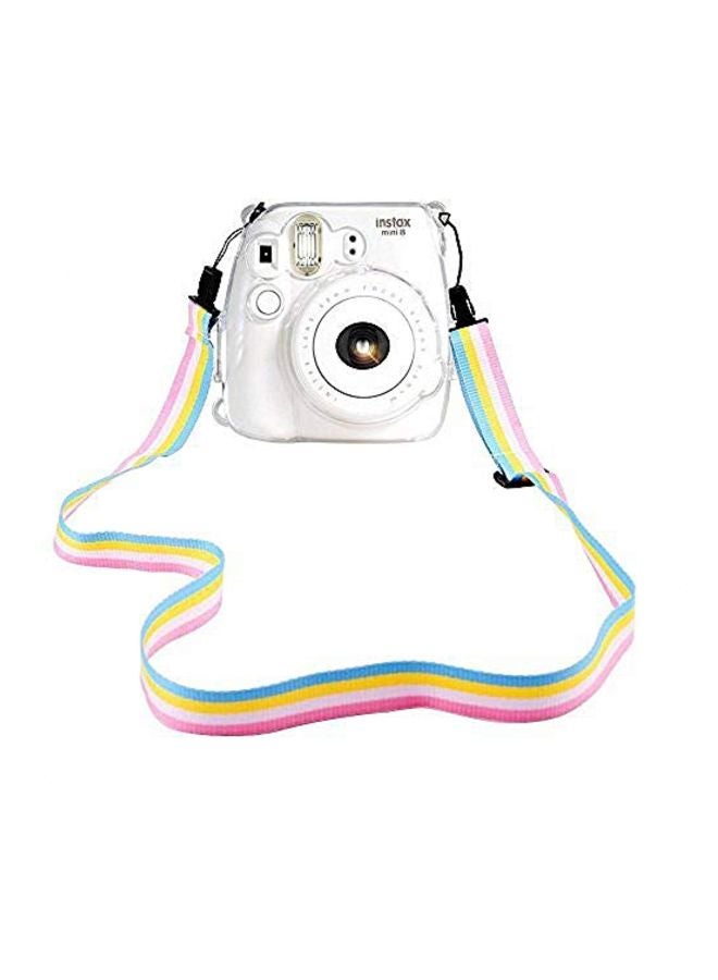 CAMSIR - Crystal Camera Case For Fujifilm Instax Mini 8/Mini 8+/Mini 9 Clear - Image 1