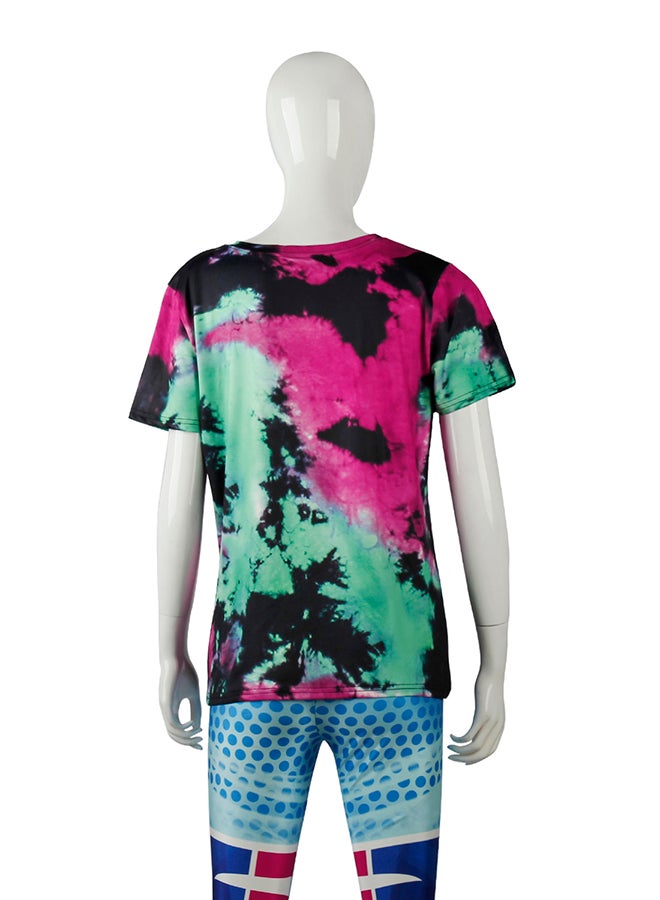 NADABAO 3D Printing Short Sleeve Couple T-Shirt Multicolour - Image 4